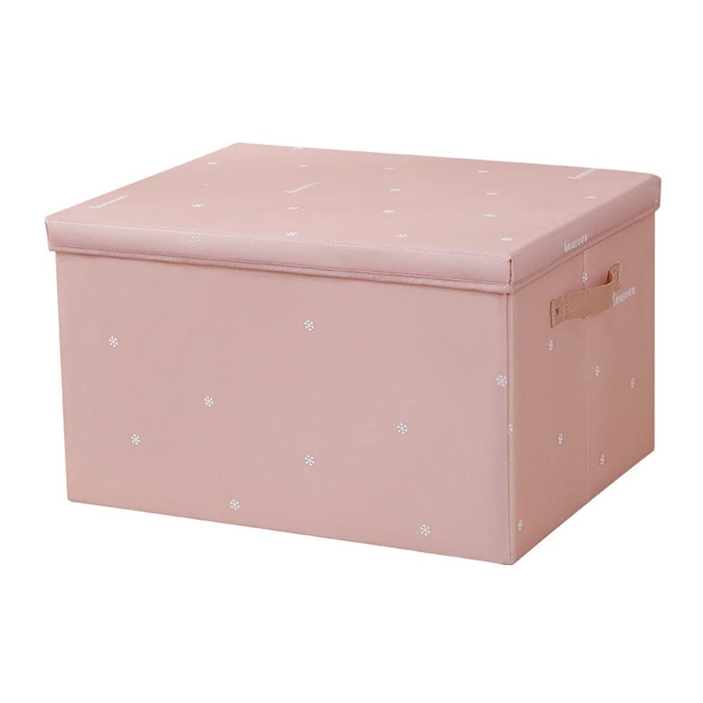 Organisateur de garde-robe pliable pour vêtements et linge de maison rose 45cm