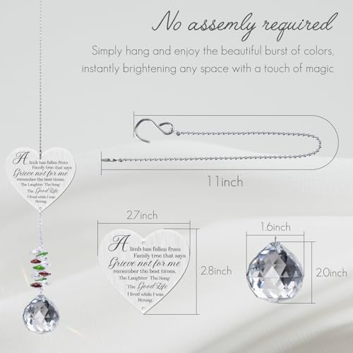 Buioata ZHA95LXH1905 Memorial Gifts Crystal Garden Suncatcher thumb #5