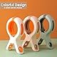 Carreuty 6PCS Große Klammern Rosa, Handtuchklammern für Strandliegen, Jumbo Größe Starke Towel Clips Winddicht Strandtuch Clips für Tägliche Wäsche, Badetuch, Teppich, Bettwäsche und Dicke Kleidung