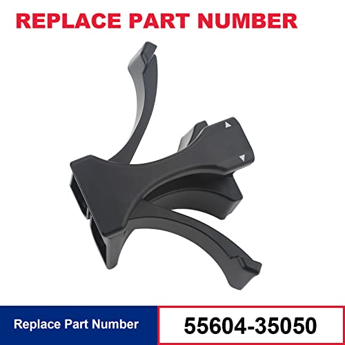 Divisor para portavasos compatible Toyota 4Runner 2003-2009 miniatura 2