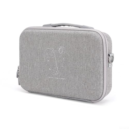 HEBEOT Custodia sicura per Insta360 X5/X4, comoda tracolla per il trasporto senza sforzo dell'attrezzatura