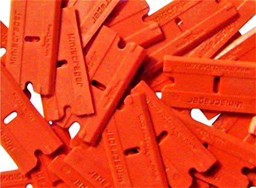 Plastic Razor Blades - 50 Pack- Double Edged #TOP8