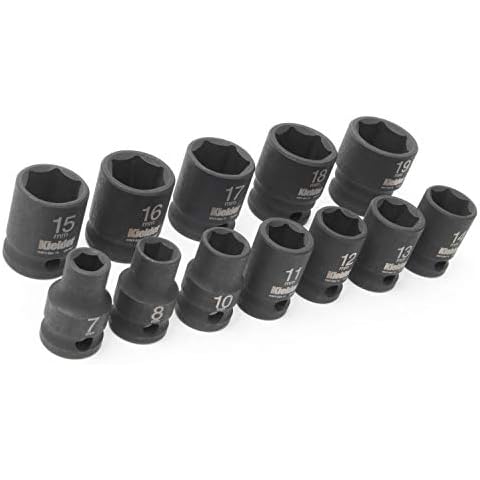 Kielder KWT-384-01 3/8" Short Impact Socket Set (12PC) Cover