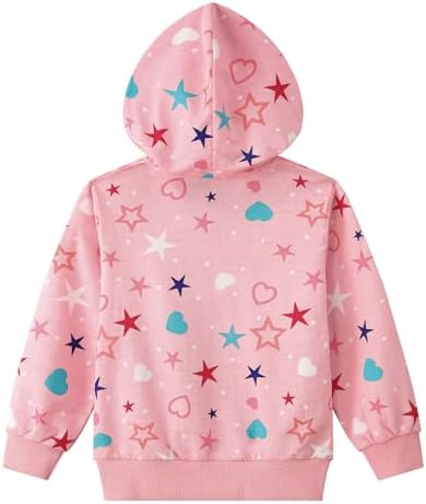 Sweat à Capuche Gap - Taille 12 XL - Rose étoilé - Manches Longues En Polaire - Occasion Très Bon état