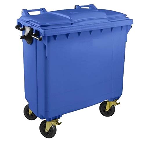 Cubo Basura 100 Litros Contenedor Basura 770L SSI Con Ruedas Y