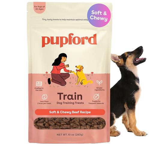Image of Pupford Soft & Chewy Training Treats for Dogs & Puppies (Beef, 10 oz)