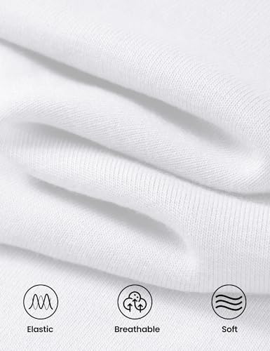 Auranso Girls Long Sleeve Shirts Kids Turtleneck Solid Color Turtle Neck Basic Warm T-Shirt4