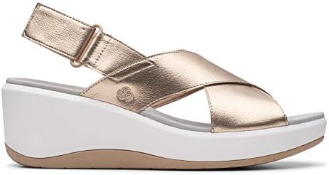 clarks step cali cove rose gold