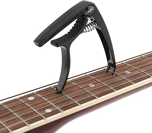 MuzcYM Capodastre pour guitare acoustique et électrique à 6 cordes, capodastre pour guitares acoustiques et électriques… - Les Beatles, Paul McCartney, John Lennon, RIngo Starr, George Harrison MuzcYM Capodastre pour guitare acoustique et électrique à 6 cordes, capodastre pour guitares acoustiques et électriques… – Image 7