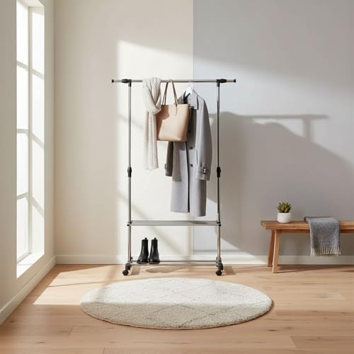 INDE MOBLEKIT   Perchero Extensible Metálico