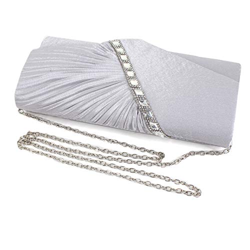 Image of Goclothod Evening Clutch Handbag Women Fashion Crossbody Shoulder Bag Chain Purse
