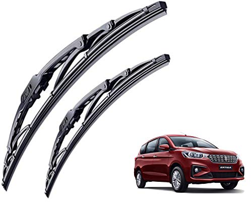 Image of WolkomHome High Performance OE Car Wiper Blade Replacement set of 2 Pc Right 20 inch Left 14 inch for Maruti Ertiga TYPE 2
