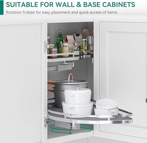 Étagère d'angle extensible pour meuble de cuisine et espace optimisé - 4