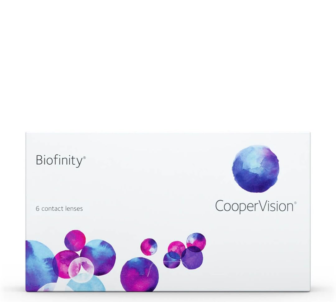 Biofinity - Lentes de contacto esféricas mensuales (R 8.6 / D 14/​4.75 Diop), Pack de 6 uds.