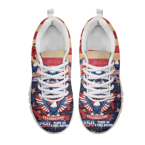 Image of GIFTPUZZ Mens Lace Up Athletic Trainers Running Sneakers Wedge Breathable Gym Lightweight Sports Tennis Shoes