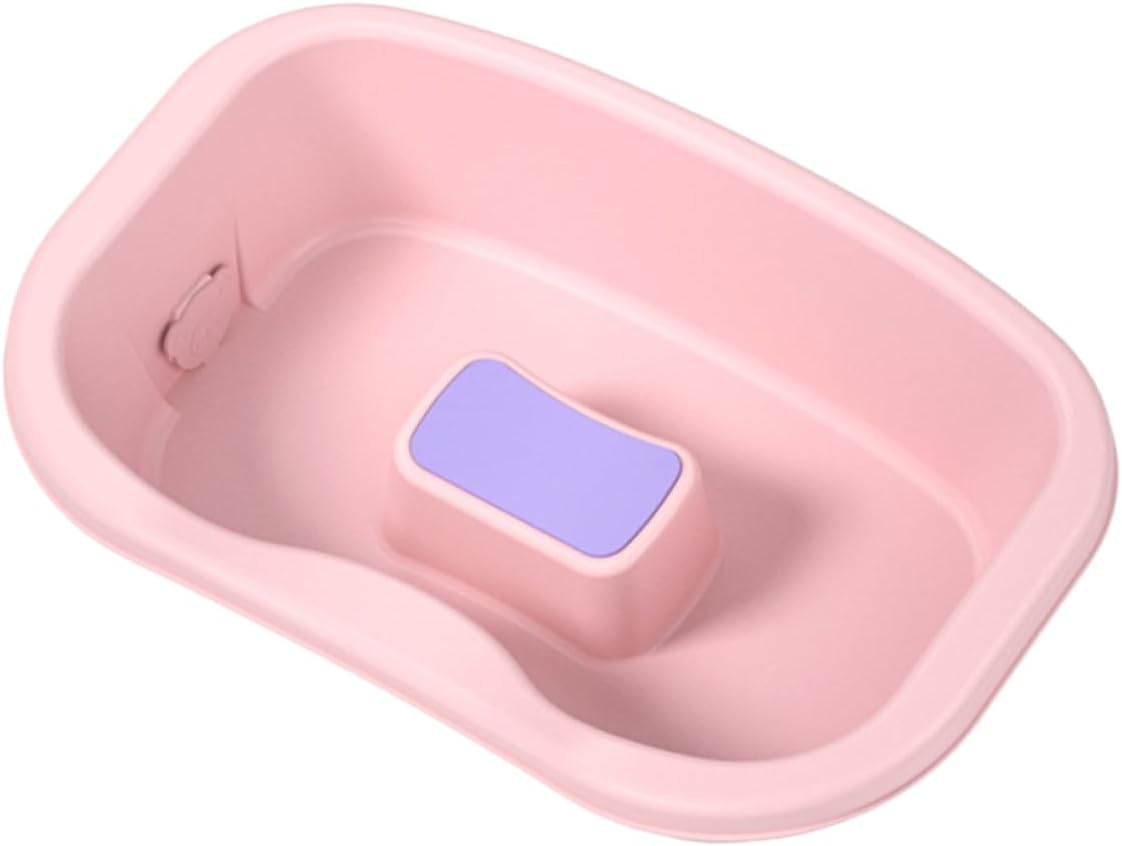 Portable Hair Washing Basin for Bedridden Shampoo Tray for Elderly Pregnant Women Easy Hair Care Rinse Tray with Neck Support Home Use