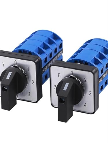 Interrupteur à came rotatif LW26-25 25A commutation signal tension 8 positions