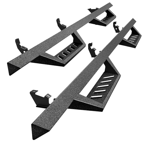 Tyger Auto LanderX Running Board Compatible with 2021-2024 Ford Bronco 4-Door (NOT FIT Bronco Sport) | TG-LX3F82418 | Drop Step Side Step Rail Nerf Bars