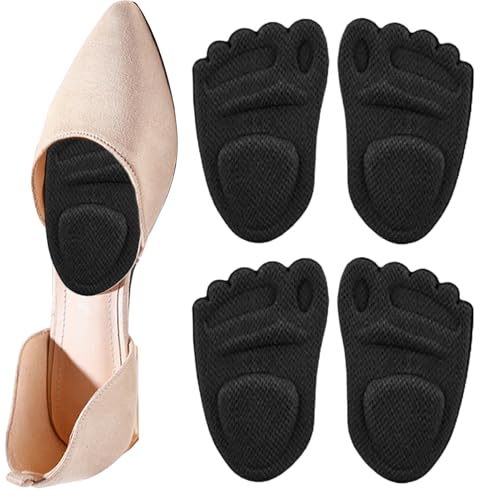 Almohadilla Para La Bola Del Pie - Plantillas Antideslizantes y Seguras para Zapatos,Almohadillas Metatarsianas y Gruesas para Antepie - Instantáneo y Comodidad Diurna para Tacones, Sandalias, Caminar