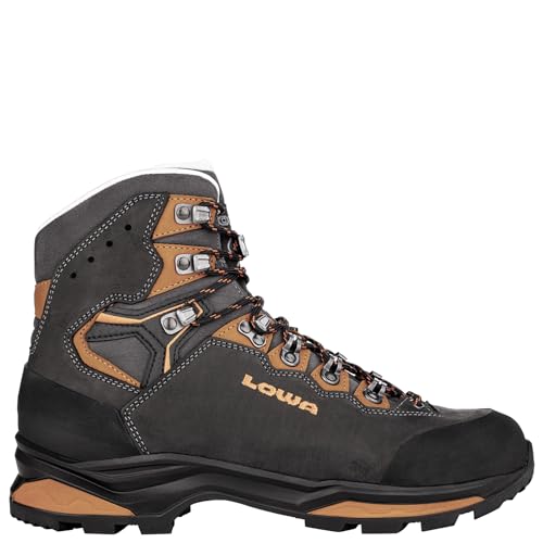 Lowa Mens Camino Evo ll Nubuck Anthracite Orange Boots 10.5 US