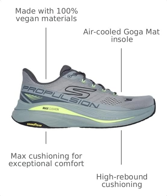 Image of Skechers Men's Max Cushioning Propulsion Shoes