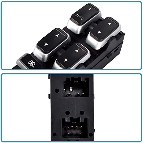 5W1Z-14529-BA Driver Side Master Power Window Switch for Lincoln Town Car 2003 2004 2005 2006 2007 2008