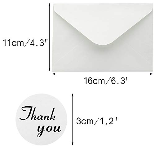 36 Biglietti di Ringraziamento,Thank You Note