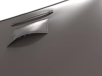 Vista 54 de Atyard Cubierta rectangular para hoguera de gas de 42 x 24 x 24 pulgadas, impermeable, resistente al viento, anti-UV, para muebles de patio