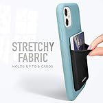 Vandel-Pocket-Stick-On-Fabric-Cell-Phone-Wallet-Credit-Card-Holder-for-Back-of-Smartphone-Case-Stretchy-Fabric-Adhesive-Sleeve-Compatible-with-All-Devices