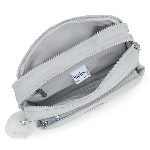 Image of Kipling Women's Abanu Medium Crossbody Bag, Lightweight, Adjustable Nylon Waist Pack with Multi-Compartment Zip Pockets