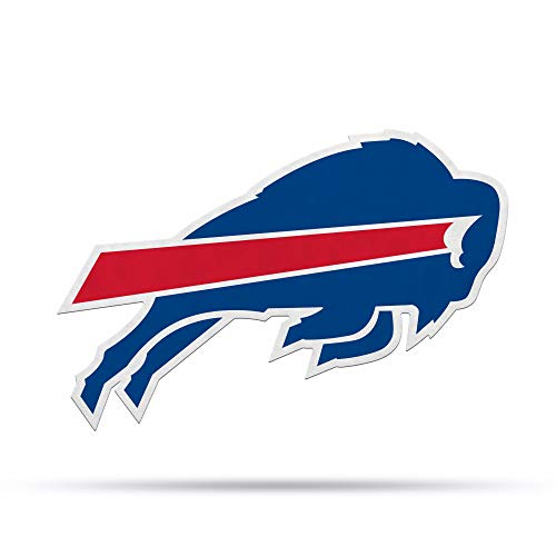 Rico Industries NFL Football Buffalo Bills Primary Shape Cut Pennant - Home and Living Room Dcor - Soft Felt EZ to Hang