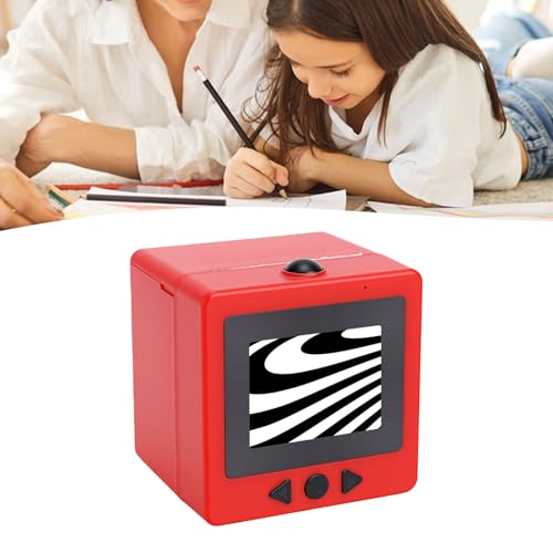 Image of VBESTLIFE Smart AI Sticker Printer, Voice Controlled Portable Thermal Inkless Sticker Maker with 2.4 Inch Screen for DIY Crafts (2)