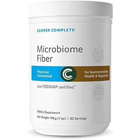 Cooper Complete Microbiome Fiber Powder Supplement. Pack of 1. 30 Servings per cannister Cover