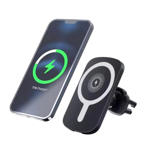 Magnetic Wireless Car Charger with 5W, 7.5W, 10W, 15W Various Output Power, Car Dashboard and Air Vent Car Phone Holder, Windshield Dashboard Air Vent Car Phone Holder