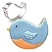 Ann Clark Teardrop Bird Cookie Cutter - 3.25 Inches - Tin Plated Steel