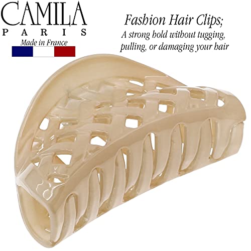 Camila Paris CP3204 Pinza de Pelo Francesa para Mujeres con Cabello Voluminoso y Grueso, 2.75 pulgadas, Durable y Estilizada miniatura 2