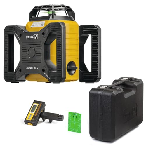 STABILA LAR 160 G Rotary Laser Set, No Tripod, Cat. No. 04510 by Stabila - Used condition - US$791.57