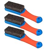 Drahtbürsten zum Reinigen, 3 Stück Drahtbürsten zum Reinigen, robuste und aufhängbare Metallbürste mit Komfortgriff, ideal für Zuhause, Rost, Bürste