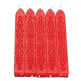 Paquete: 5 ceras de sellado. Guillala Sellado de cera de tótem de fuego, manuscrito, sellado de cera para cartas retro vintage