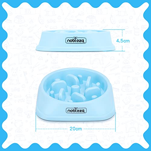 Nobleza Hundenapf für Große Hunde - Interaktiver Fressnapf, Anti-Schling Napf Rutschfest, Haltbarer und Ungiftiger Futternapf Groß