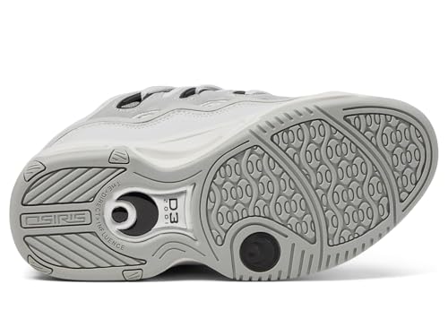 Image of Osiris Men's D3 2001 Skate Shoe, Grey /Black /Grey, 11.5