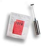 JOYÀ Cacao Adaptogenic Elixir Blend Bundle and Rechargeable Handheld Milk Frother & Drink Mixer Bundle