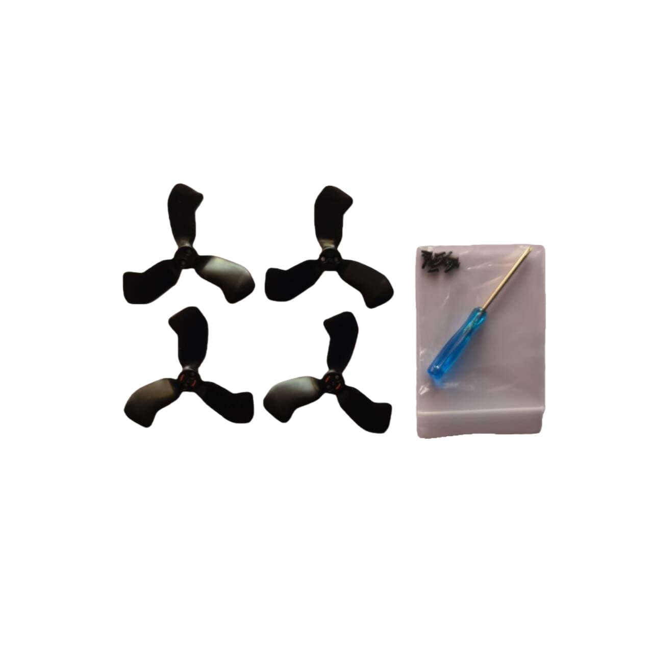2 Pairs Propellers Replacement for DJI NEO 2, Low-Noise Propeller Colorful Wing Blade Spare Prop Wings Parts for Neo2 Drone Accessories (Black)