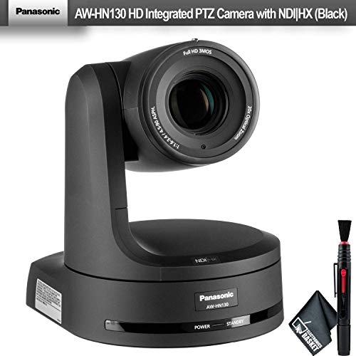 Panasonic AW-HN130 HD Integrated PTZ Camera with NDI|HX (Black) (AW-HN130KPJ)