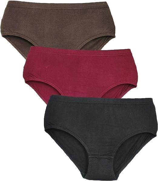 LOURYN KOULYN® tretchable Cotton Hipster Panties for Women, Full Coverage Grip Fit with Antimicrobial & Stain Release Pack of 3 LOURYN KOULYN® tretchable Cotton Hipster Panties for Women, Full Coverage Grip Fit with Antimicrobial & Stain Release Pack of 3