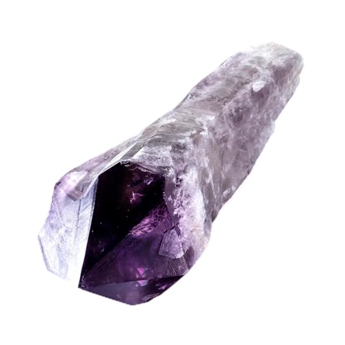 KALIFANO Large Amethyst Point with Healing & Calming Effects - Hi...