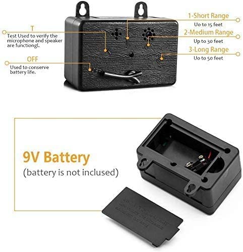 Anti Barking Device, Dog Barking Control Devices with 3 Adjustable Level, Stop Barking Dog Devices Ultrasonic Dog Bark Control, Bark Deterrent Outdoor Neighbors Dog Silencer 50 Ft - Image 5