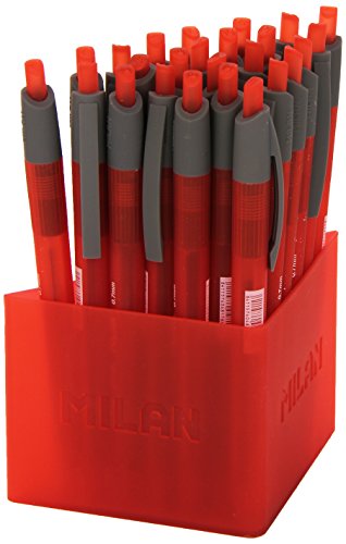 Milan Dry Gel - Caja de 25 bolígrafos de punta redonda