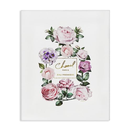 Spring Garden Rose Perfume Glam, 16 x 20 Inch Canvas Wall Art