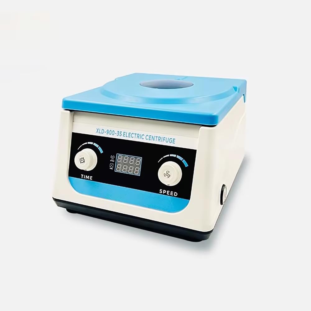 Toplionace Centrífuga de Sobremesa de Baja Velocidad para la Separación de Suero Prp, con Temporizador Digital y Control de Velocidad, Capacidad de 6x15mL.